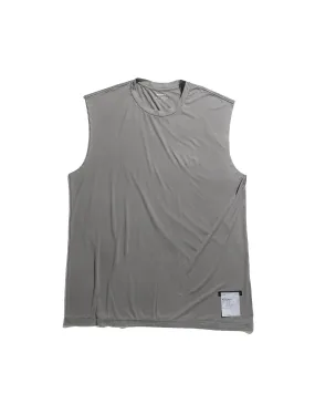SATISFY AuraLite Muscle Tee Mineral Graphite Fashion-Forward