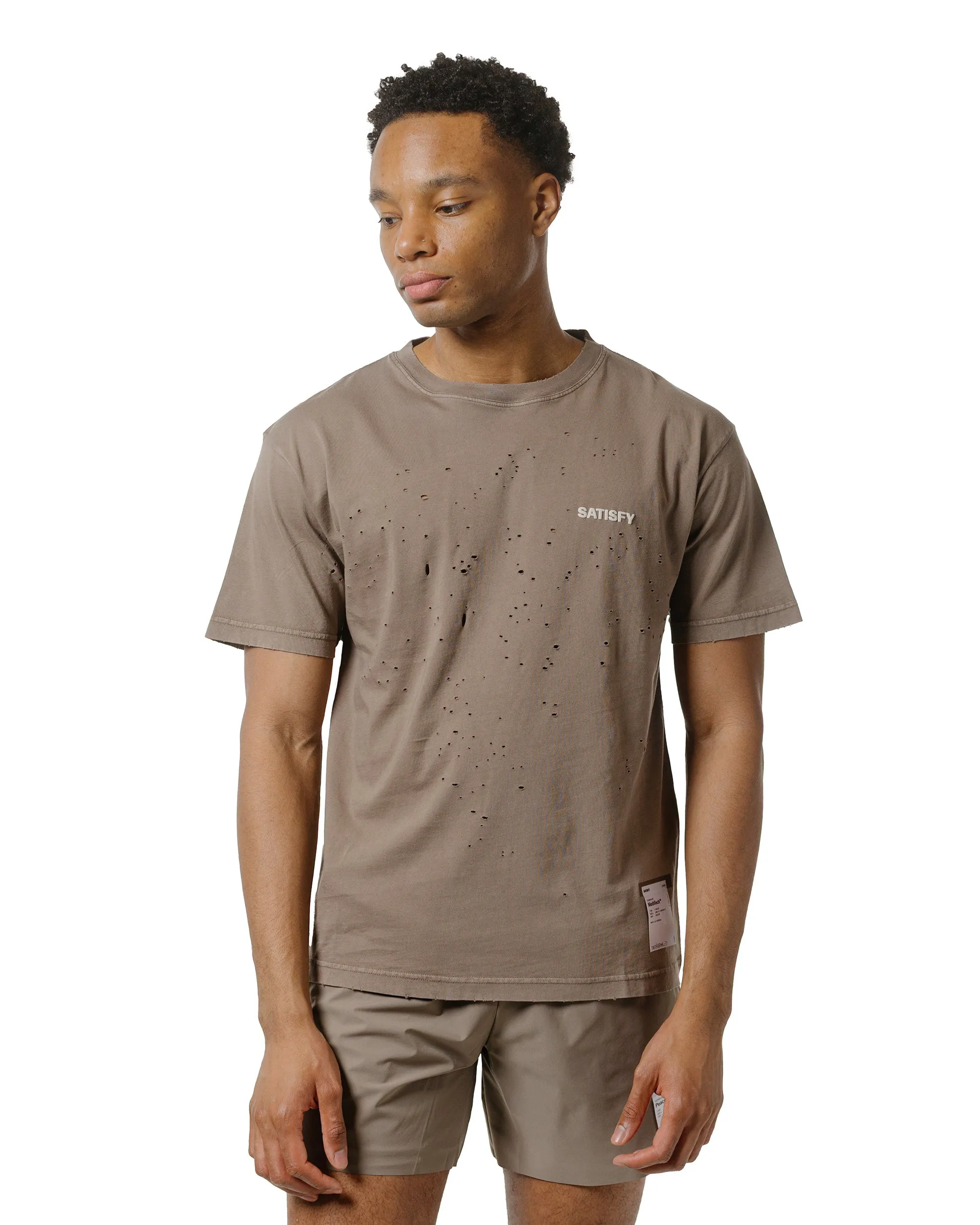 SATISFY MothTech T-Shirt Aged Falcon Relaxed Style Business Meeting