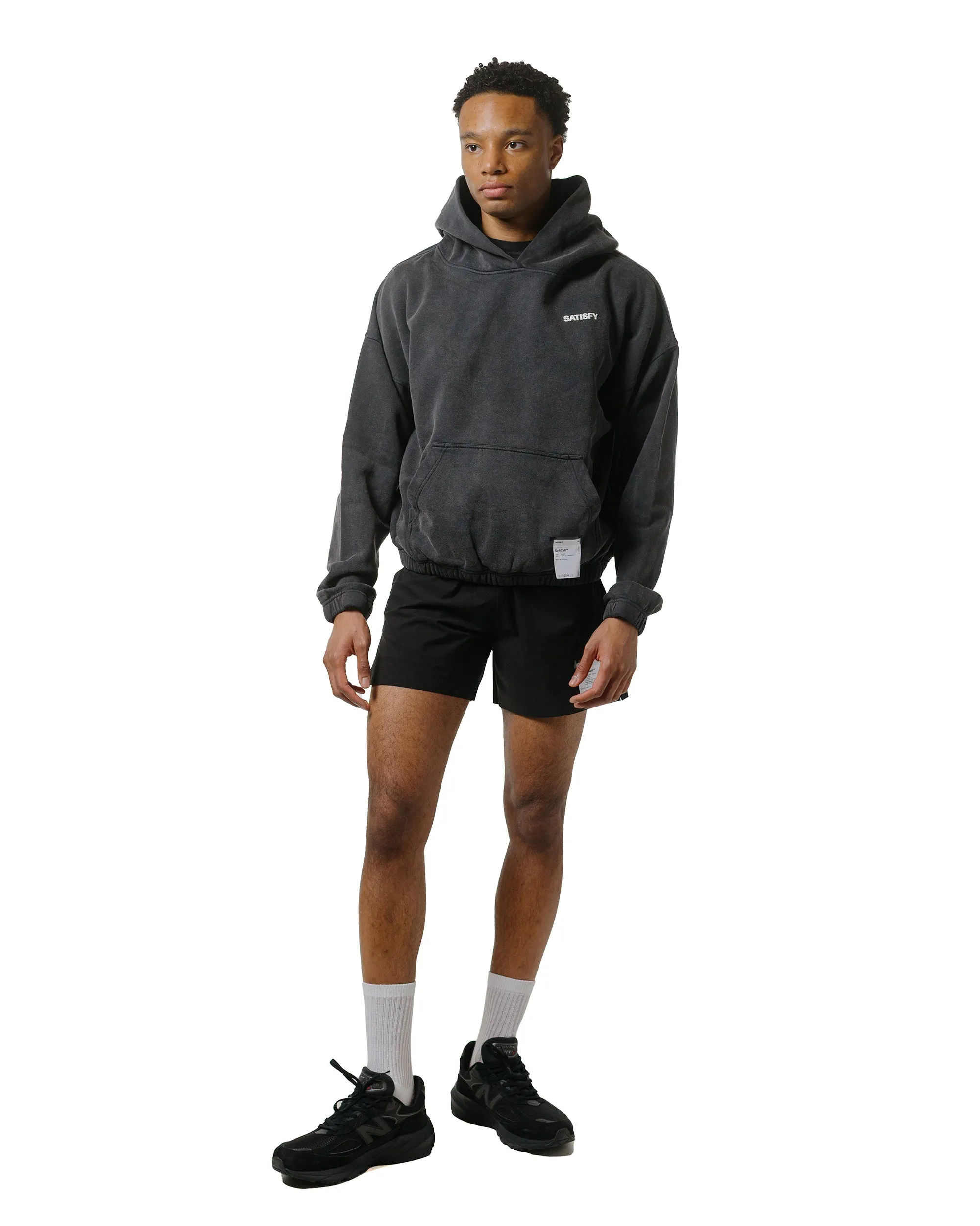 SATISFY SoftCell Hoodie Aged Black Comfort Wear Casual Hoodie