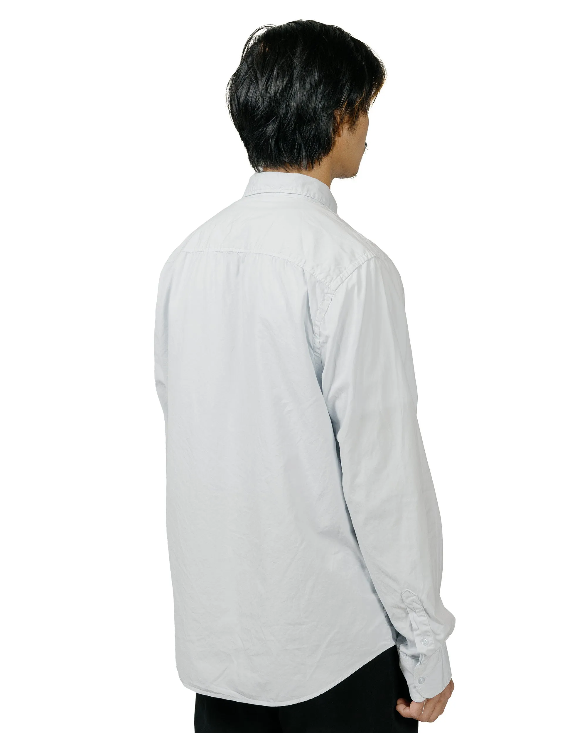 Essential Wardrobe Save Khaki United Poplin Standard Shirt Light Blue