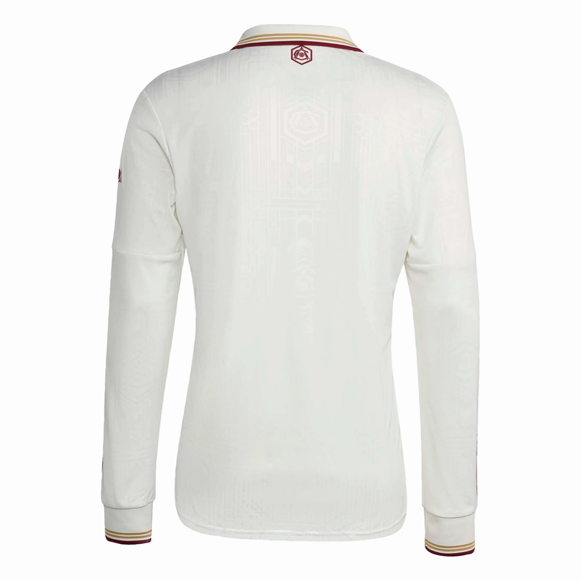 Urban Run Flex Ribbed Cuffs adidas Arsenal Third Long Sleeve Jersey 25/26 (White/Burgundy)