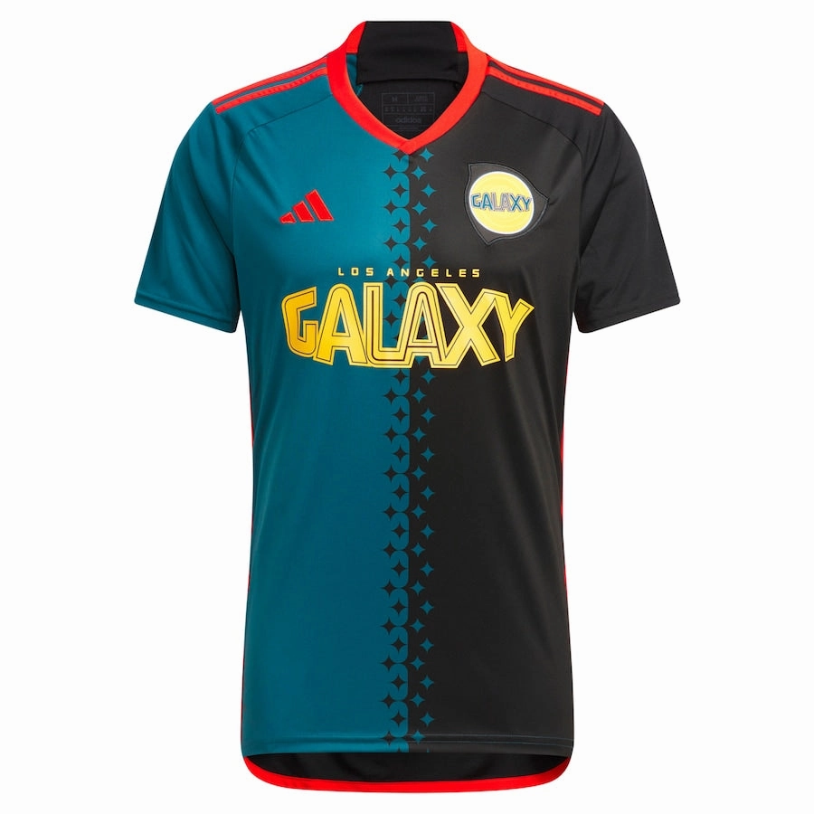 adidas LA Galaxy Marco Reus Third Jersey 24/25 (Black/Virdia) Lightweight Mesh Panels Stylish Comfort