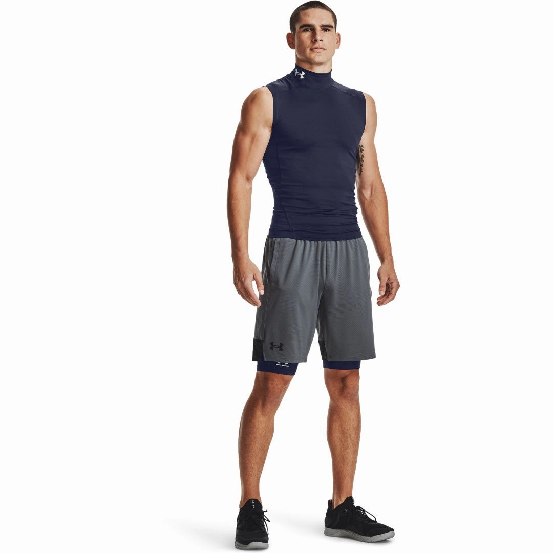 HeatGear? Pocket Long Shorts UV Protection Anti Pill Surface