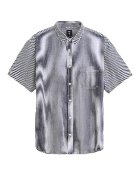 Vans Lawson Stripe Woven Shirt - White / Dress Blues High-Quality Fabric