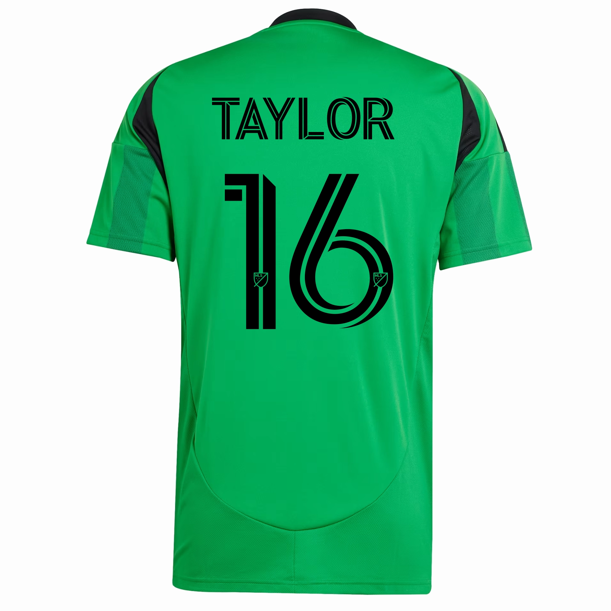 Athletic Silicone Trim Compact Storage Packability adidas Austin FC Robert Taylor Home Jersey 25/26 (Real Green)