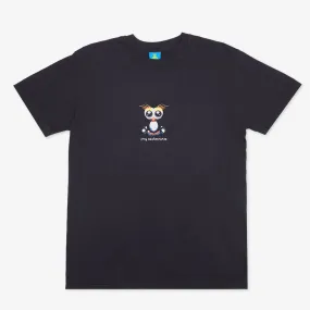 Secret Penguin Tee (Faded Black) Versatile Apparel Bohemian