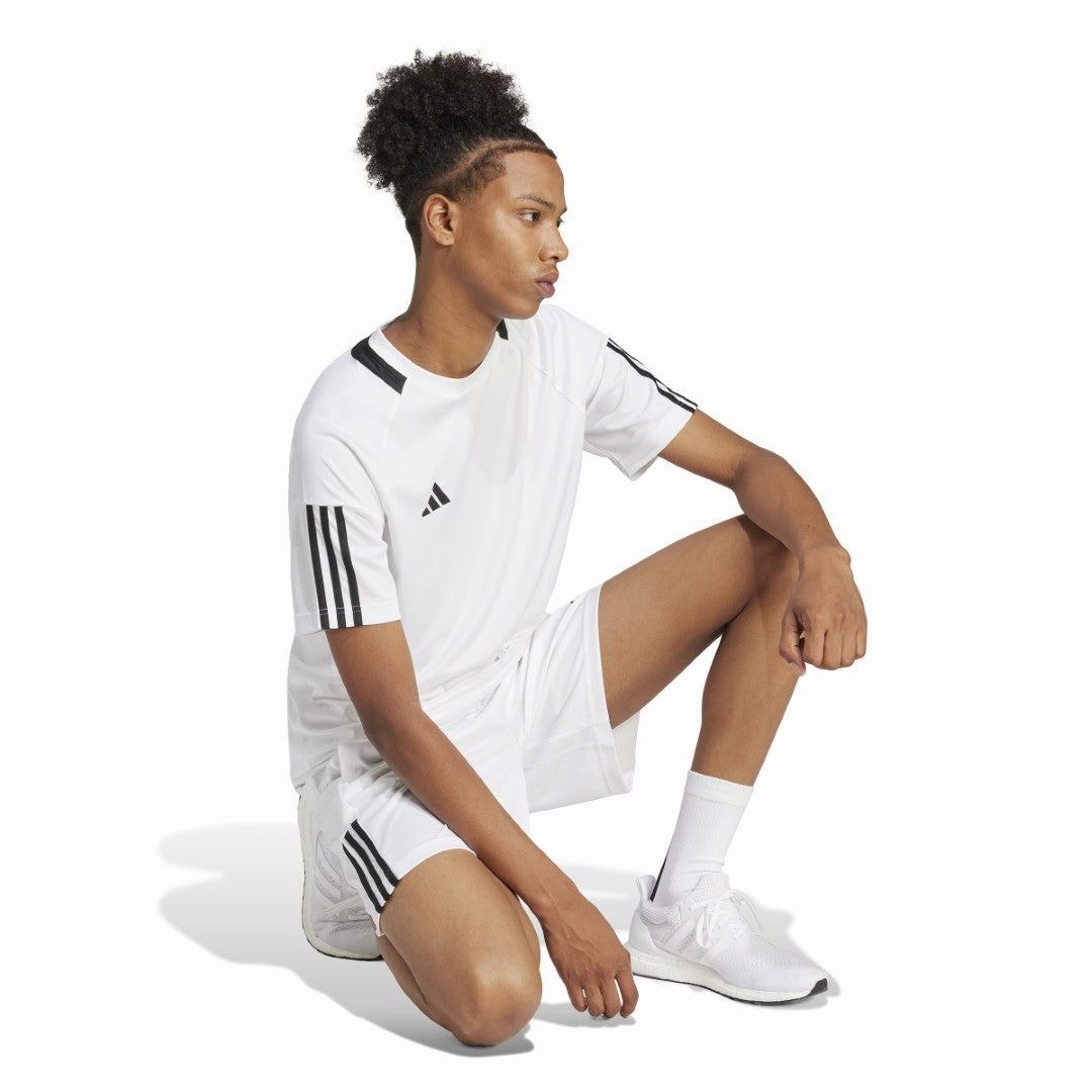 Sereno AEROREADY 3-Stripes T-Shirt Breathable Style Everyday Fashion