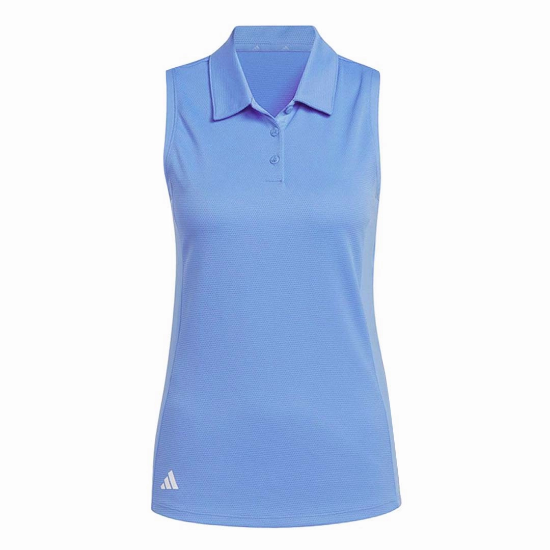 Base Movement Pulse Fit adidas - Women's Textured Sleeveless Golf Polo (HT1257)