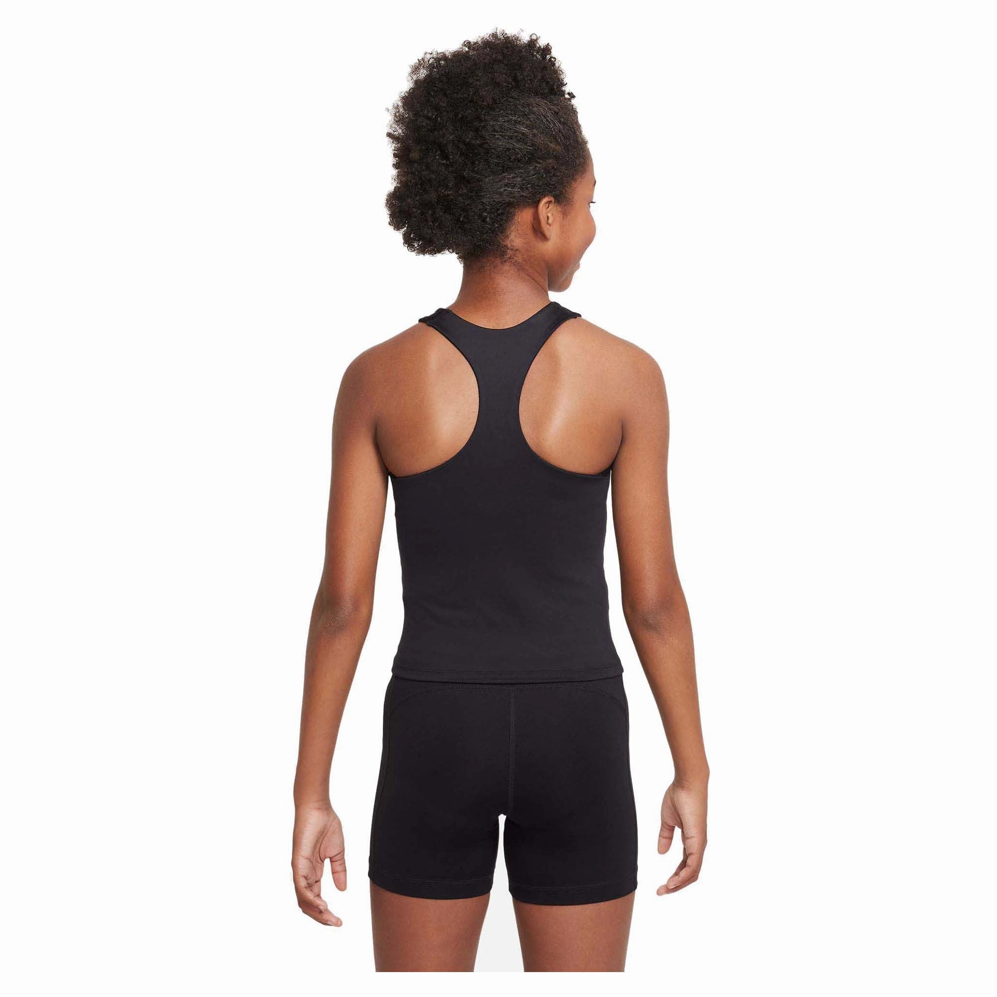 Sharp Force Swoosh Big Kids Girls Tank Sports Bra Maximum Comfort