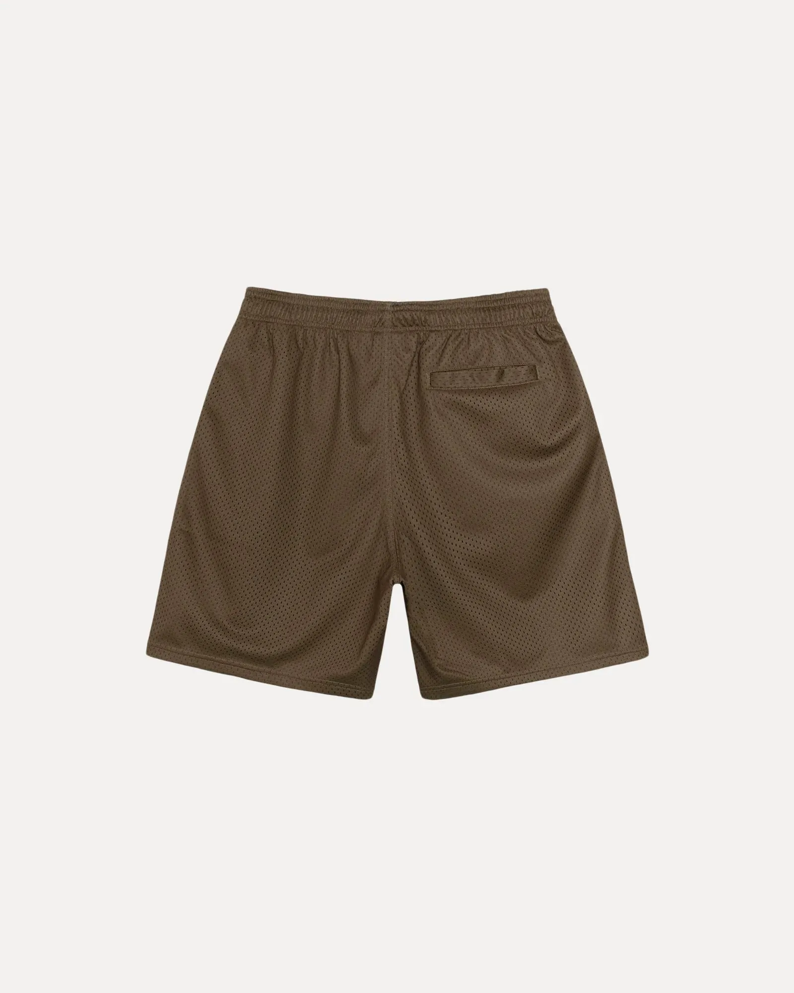 Stussy "Basic Mesh Short" M - Olive Legend Glow LightweightWeave