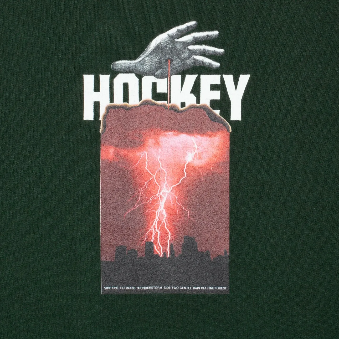 Side One Hoodie (Forest Green) Warm Comfort