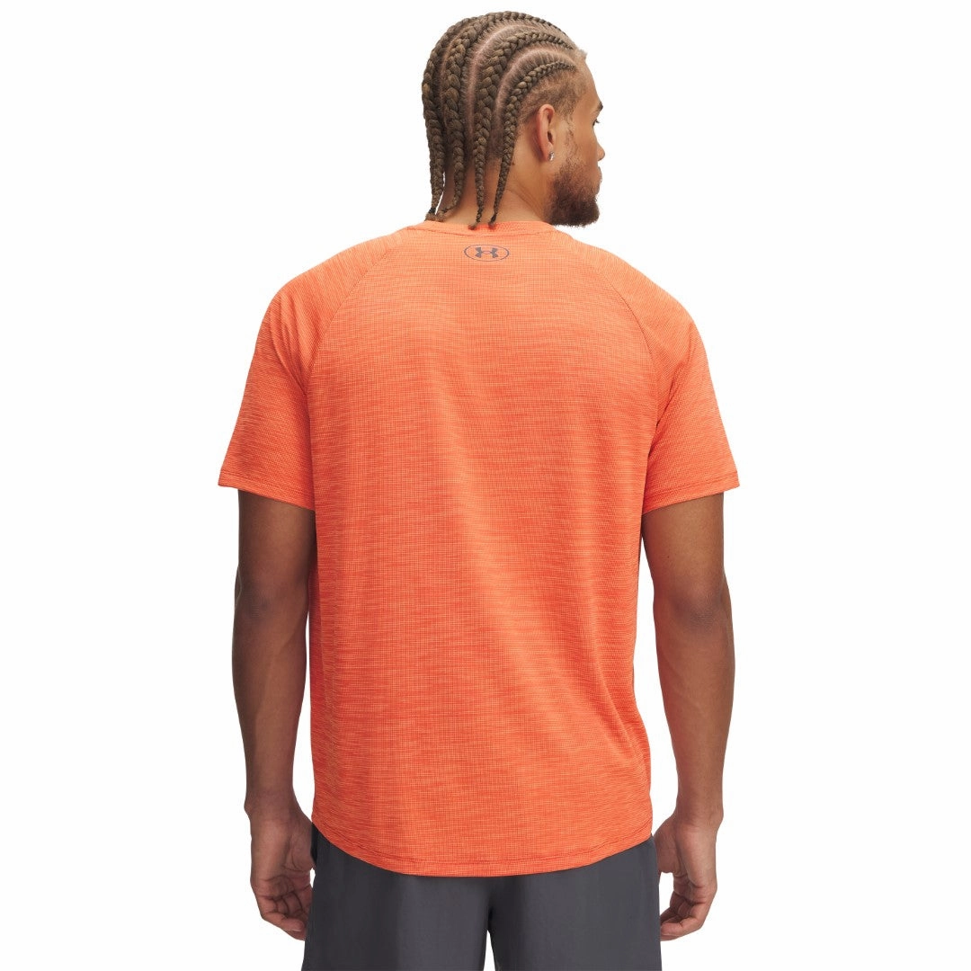 Reinforced Neckline Comfortable texture Tech? Textured T-shirt