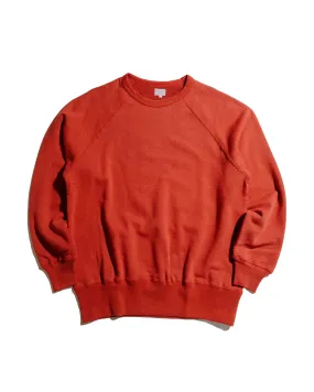 The Real McCoy??s MC24117 9 Oz. Loopwheel Raglan Sweatshirt Cherry product value for money