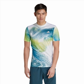 Outdoor Wear Cool Layering Tennis Printed AEROREADY FreeLift Pro T-Shirt