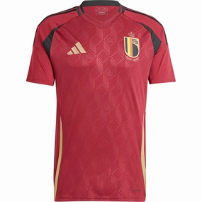 All weather Sporty Layers adidas Belgium Home Jersey 24/25 (Burgundy)