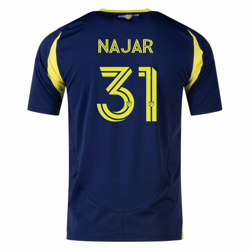 adidas Nashville Andy Najar Away Jersey 25/26 (Tena Blue) Multifunctional Performance Blend