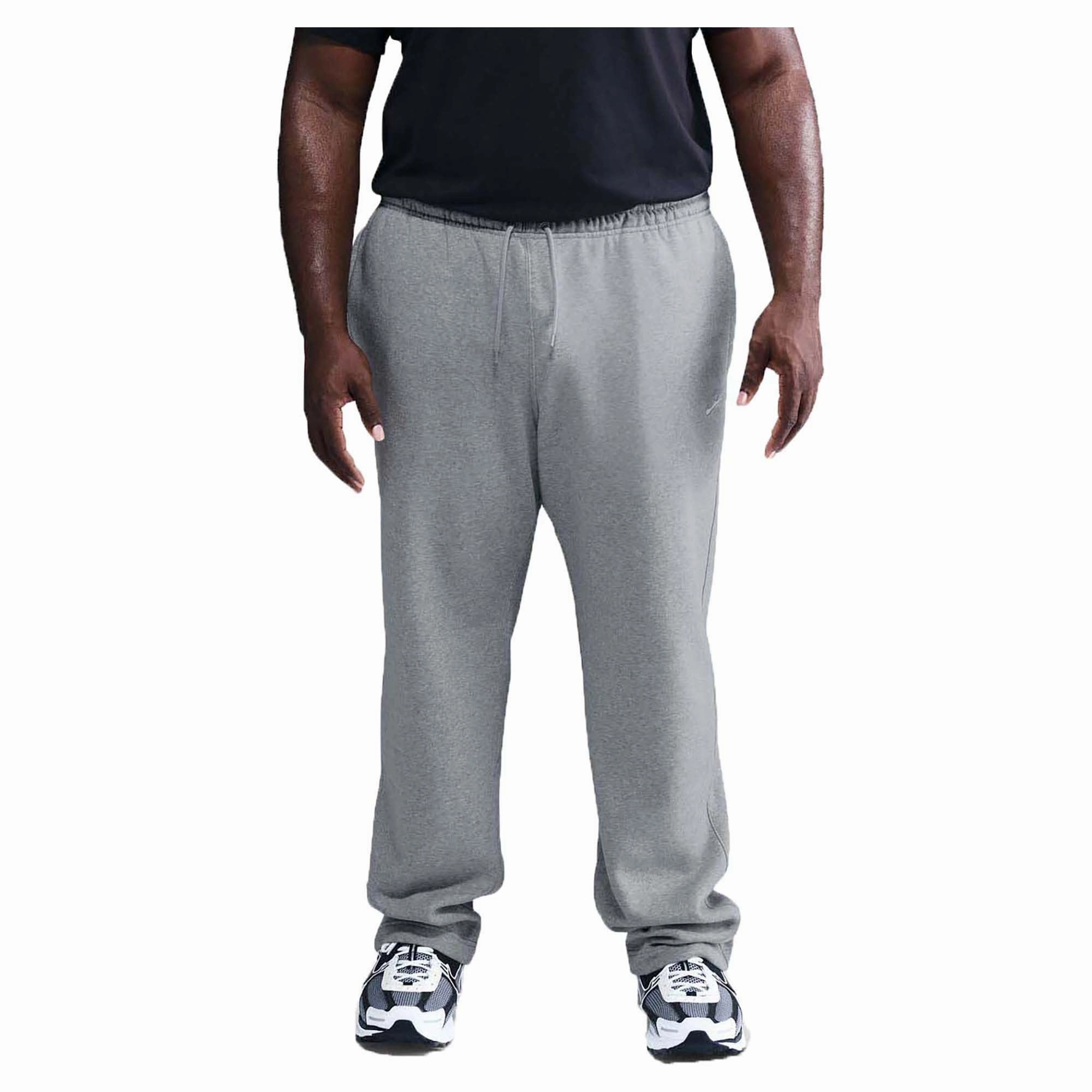 Men's Open Hem Brushed Fleece Pants EcoFriendlyMaterials Basic Utility