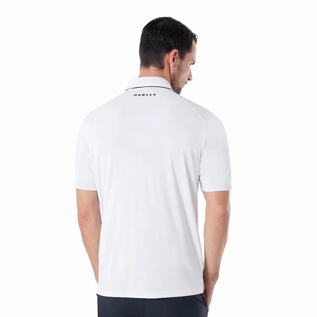 Oakley - Men's Divisional Polo (433690 100) UV Protective Coating Any Activity