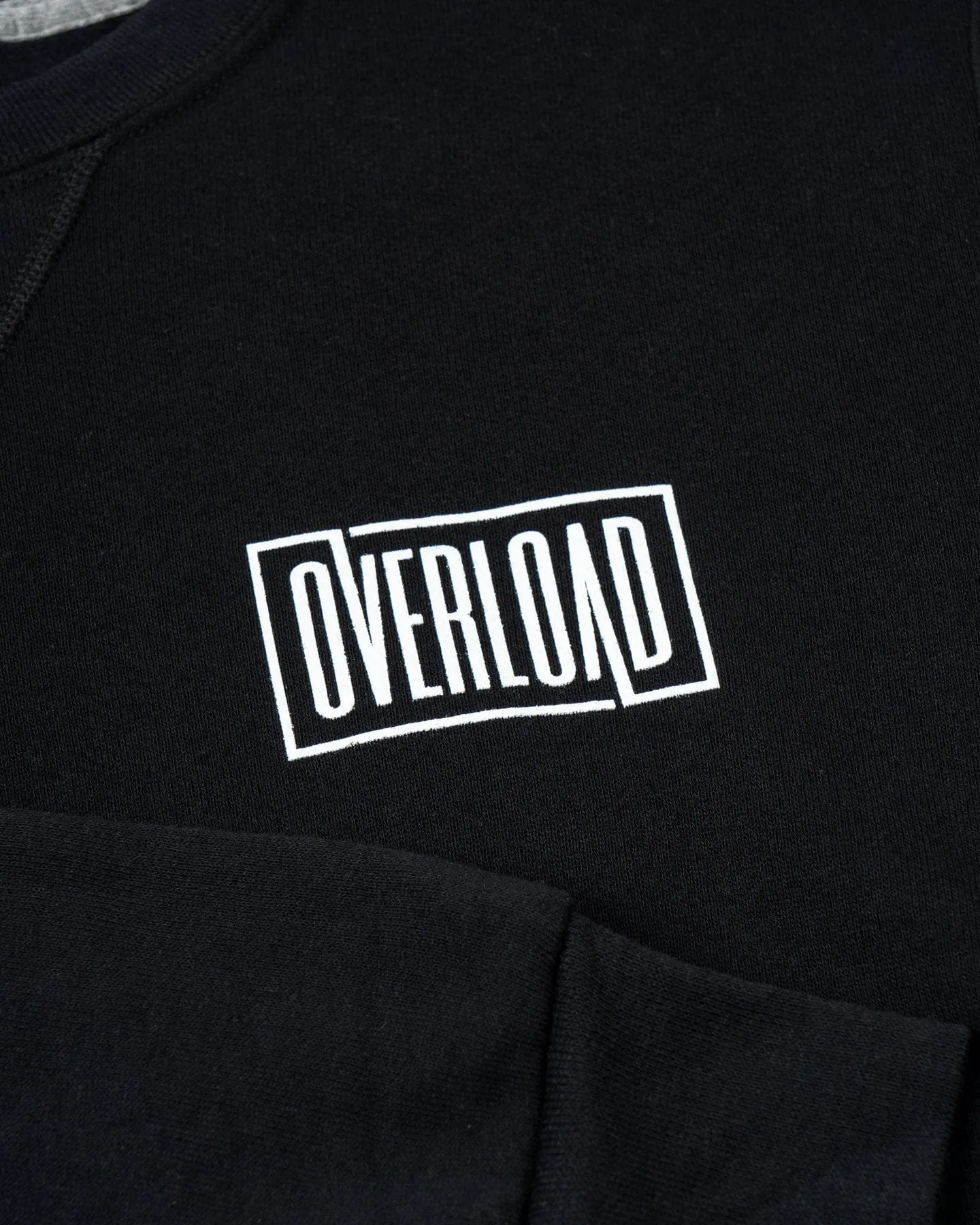 LowMaintenanceMaterial ShockAbsorbent Padding Skateshop Day SSD25 Russell Athletics Skeleton Crewneck - Black