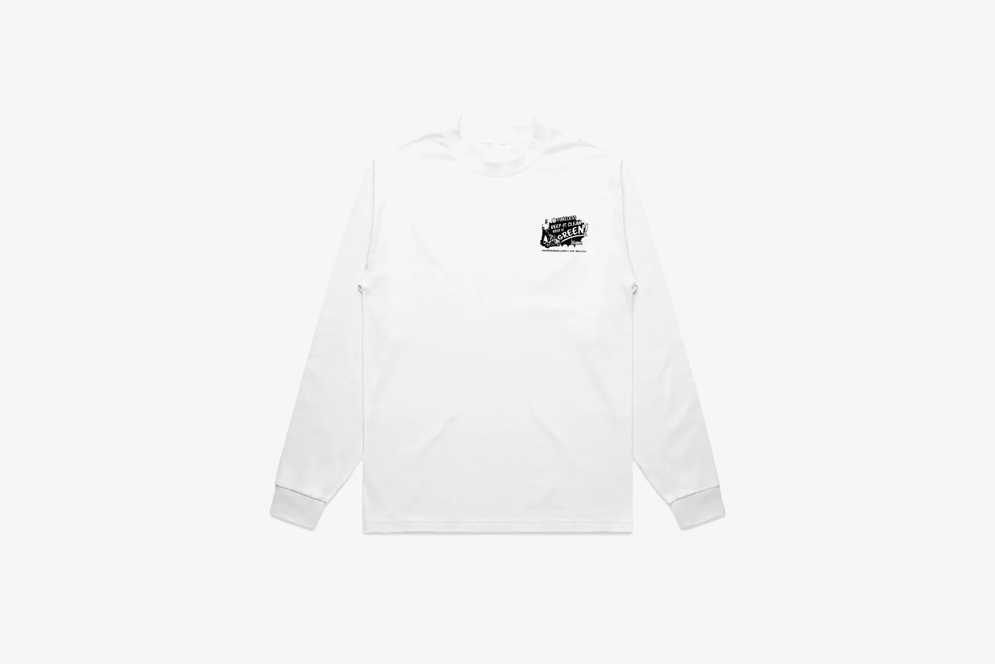 UVProtective Coating Manor x Timeless "Greens Keeper L/S" M - White / Black / Green