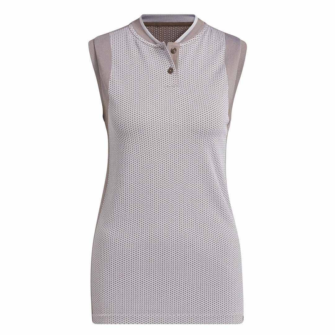 Cozy Comfort Light Motion adidas - Women's Ultimate365 Tour Sleeveless Primeknit Polo (HT6340)