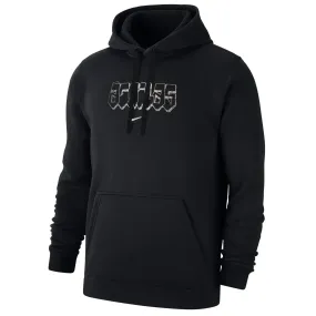 Gym Wear product stock Nike Club America 24/25 Fleece Pullover Hoodie Soccer Apparel (Black)