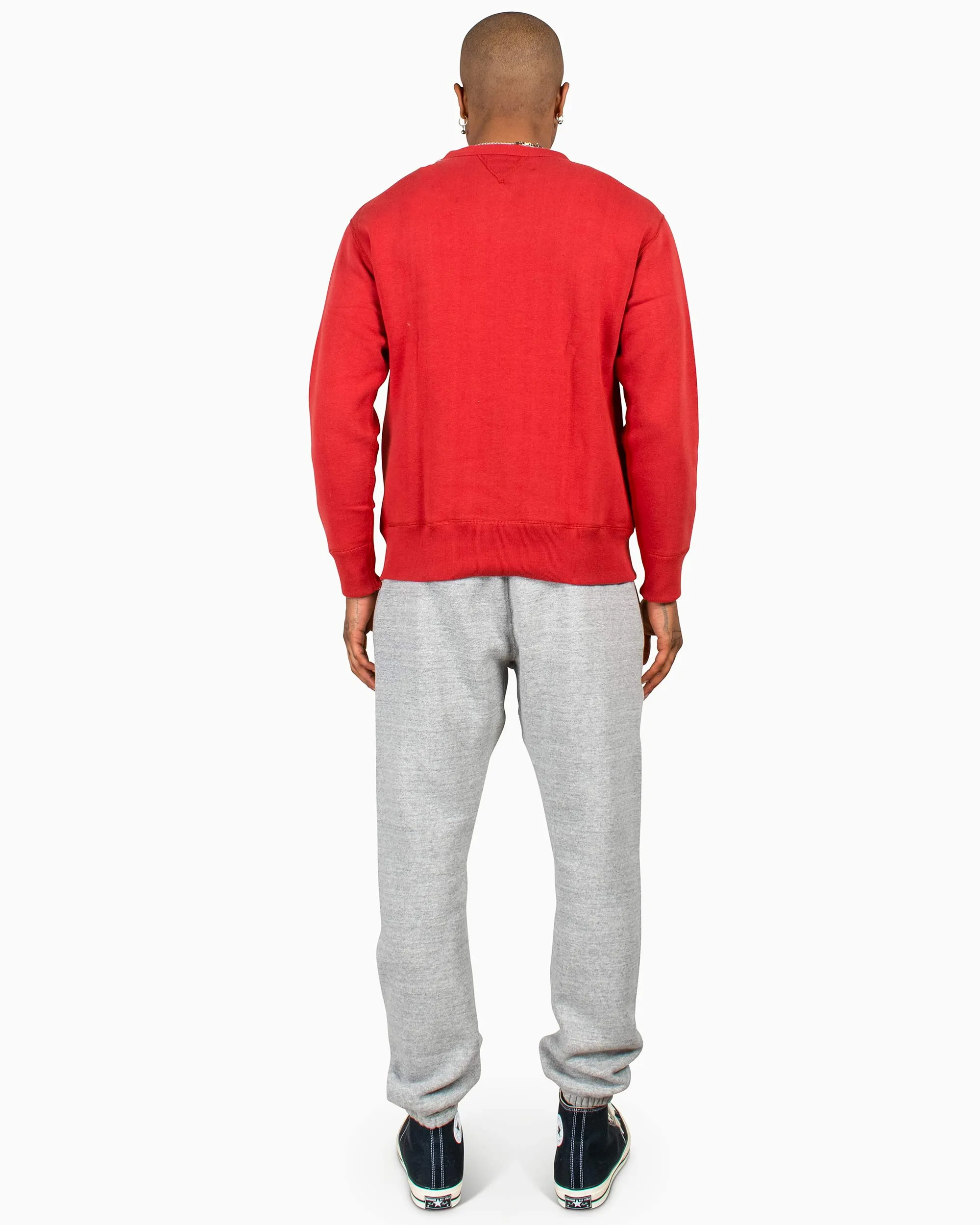 product camping suitability group wear The Real McCoy??s MC13111 Sweatshirt / Loop Wheel Cherry