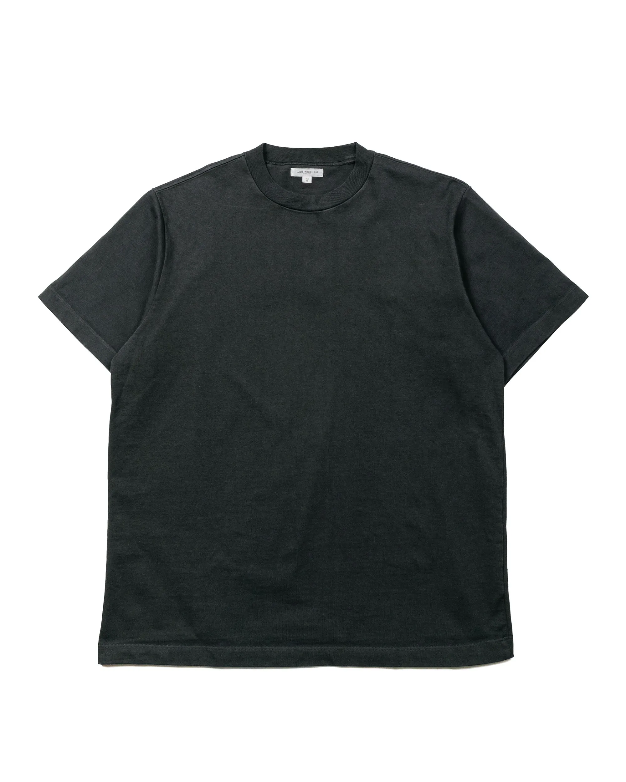 Lady White Co. Rugby T-Shirt Charcoal Seasonal Layering Light and Soft