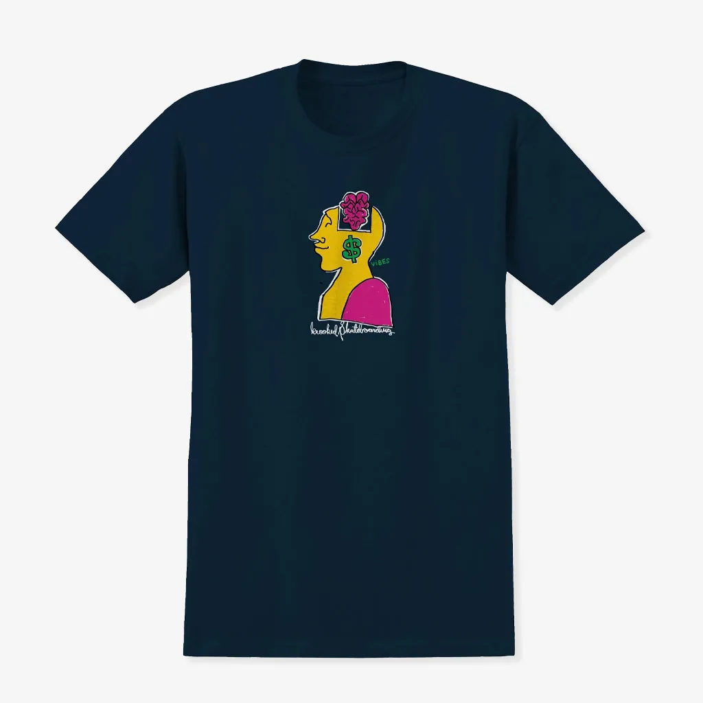 AntiSnag Threading Smart Money Tee (True Navy)