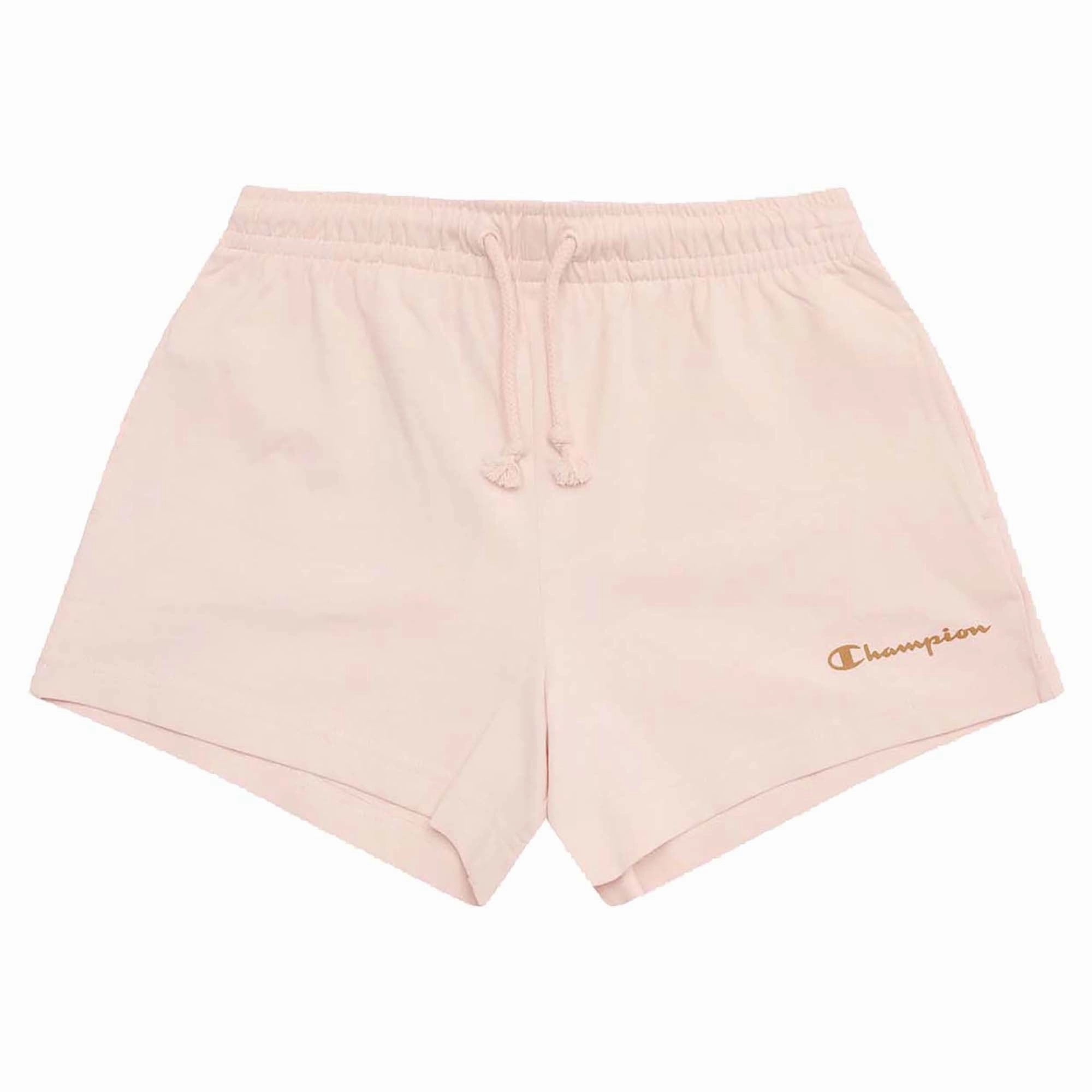 silk blend Street Style Girl's Script Tonal Shorts