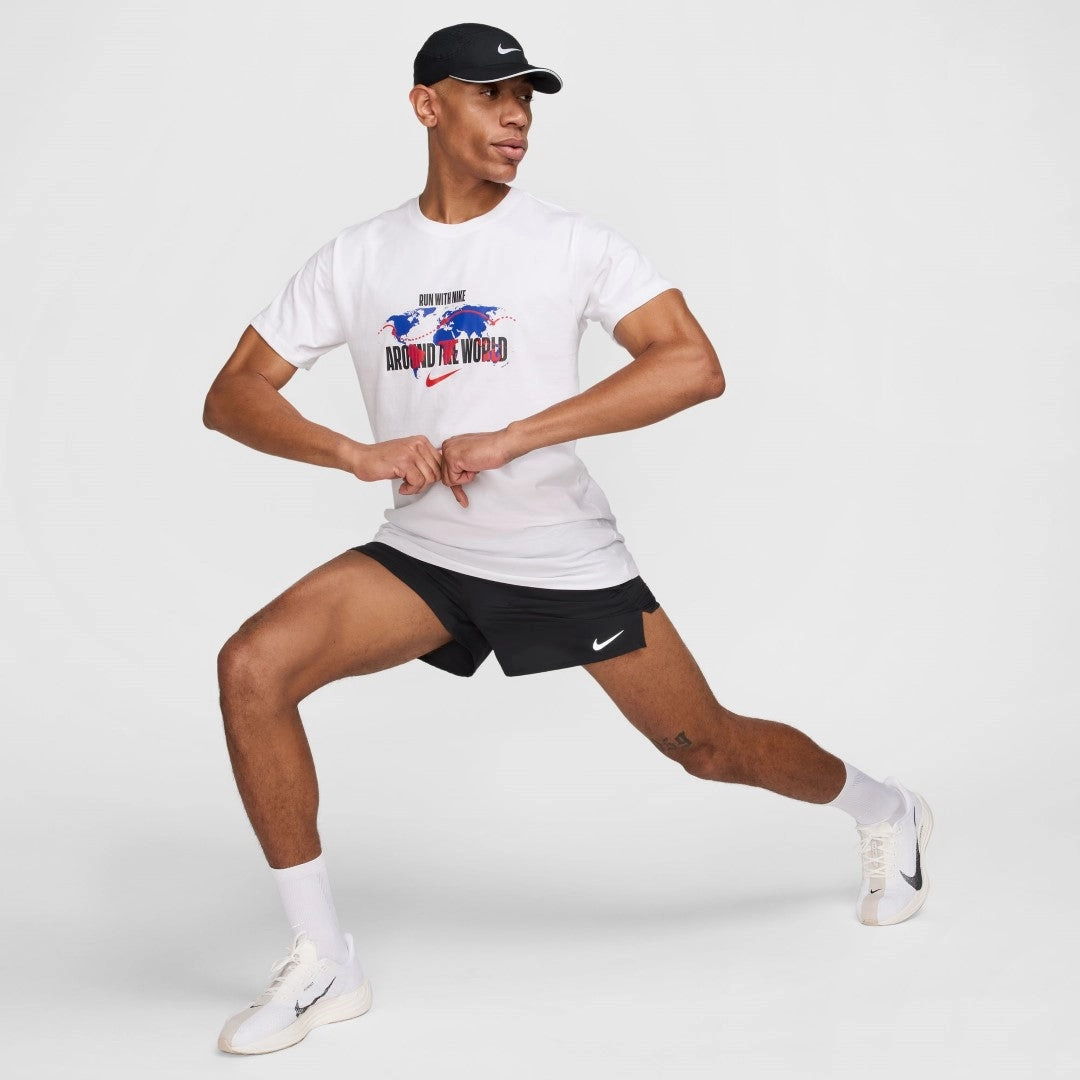 GarmentDyedTexture Fast Forward Running T-shirt