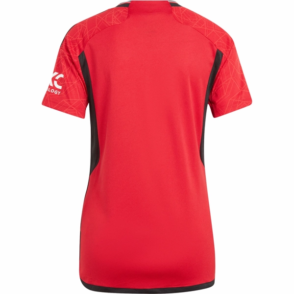 Fade Resistant Dyeing adidas Women's Manchester United Home Jersey 23/24 (Team College Red)