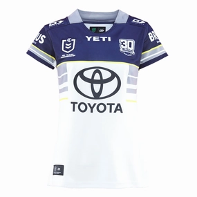Mesh Ventilation Zones Zip Up Women's NRL North Queensland Cowboys 2025 Replica Home Jersey