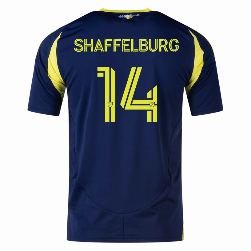 adidas Nashville Jacob Shaffelburg Away Jersey 25/26 (Tena Blue) Performance Optimized Weave