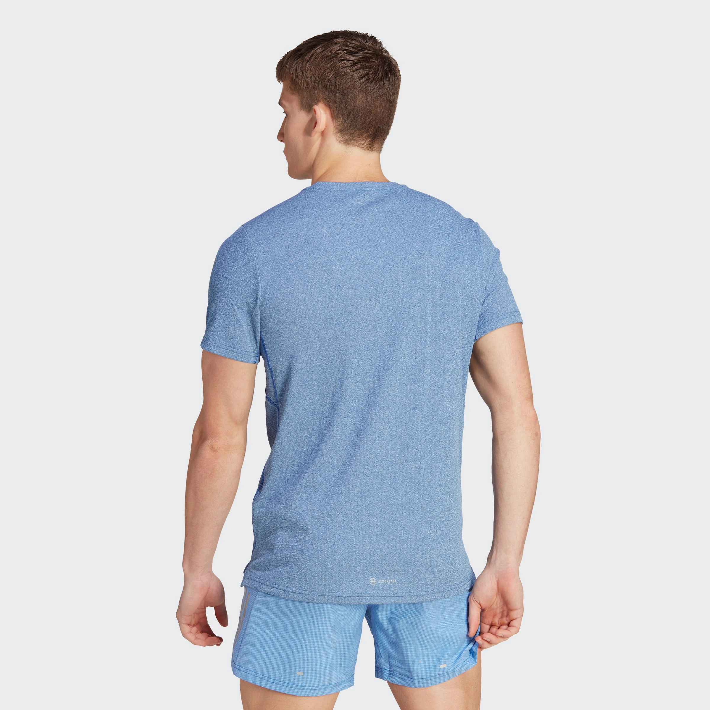 MultiPly Fabric Easy Care Own the Run Heather T-Shirt