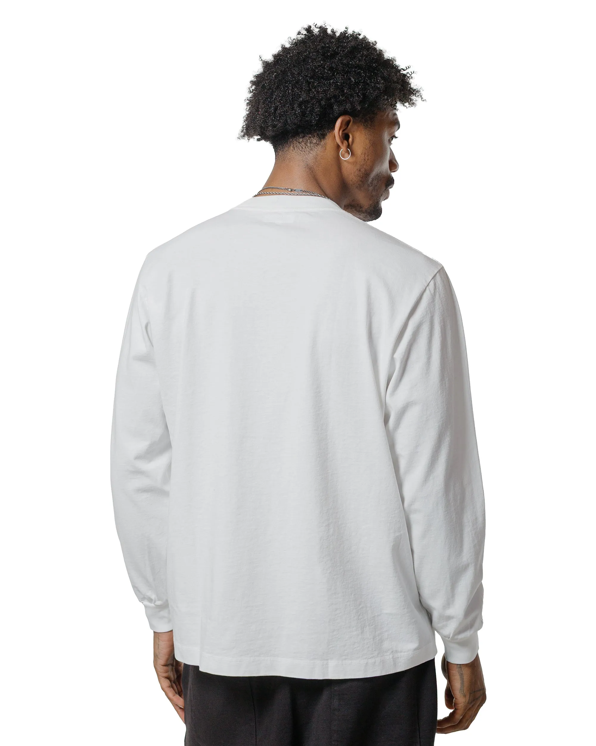 Lady White Co. L/S Municipal T-Shirt White Festival wear