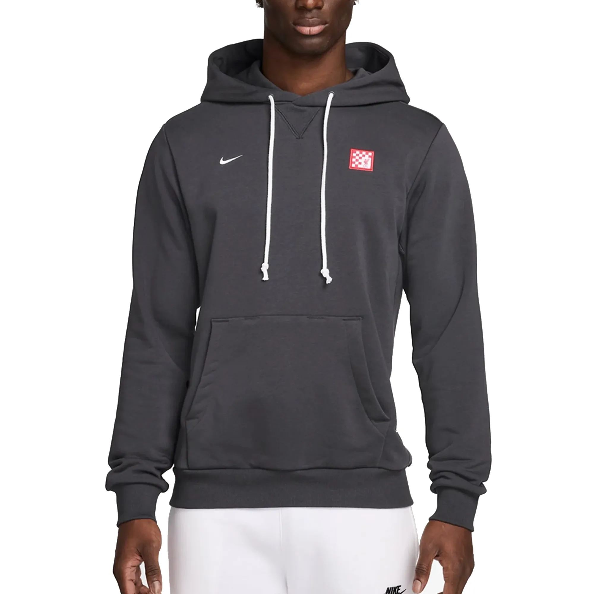 Nike Liverpool Third Standard Issue Pullover Hoodie 24/25 (Dark Smoke Grey) product after sales service Sporty Fit