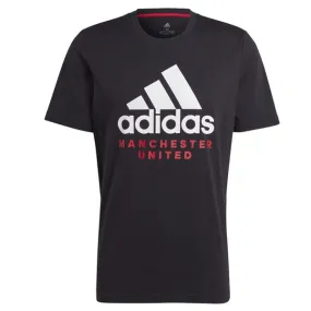 adidas Manchester United DNA Graphic T-Shirt 23/24 (Black) Casual Chic