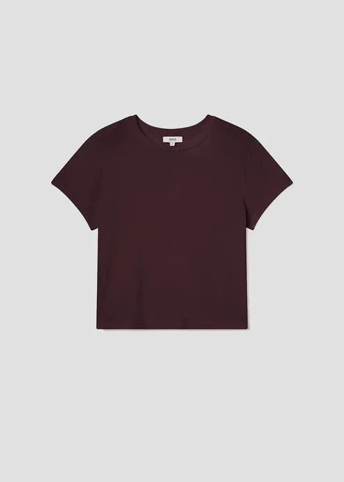 AGOLDE "Adine Shrunken Tee" W - Root Athleisure Cool Professional Wear