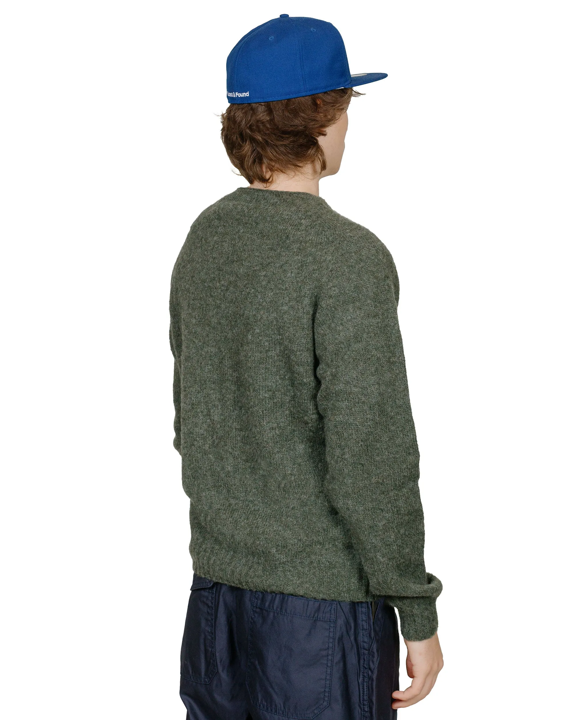 windproof Cozy Chic Lost & Found Shaggy Cardigan Spruce