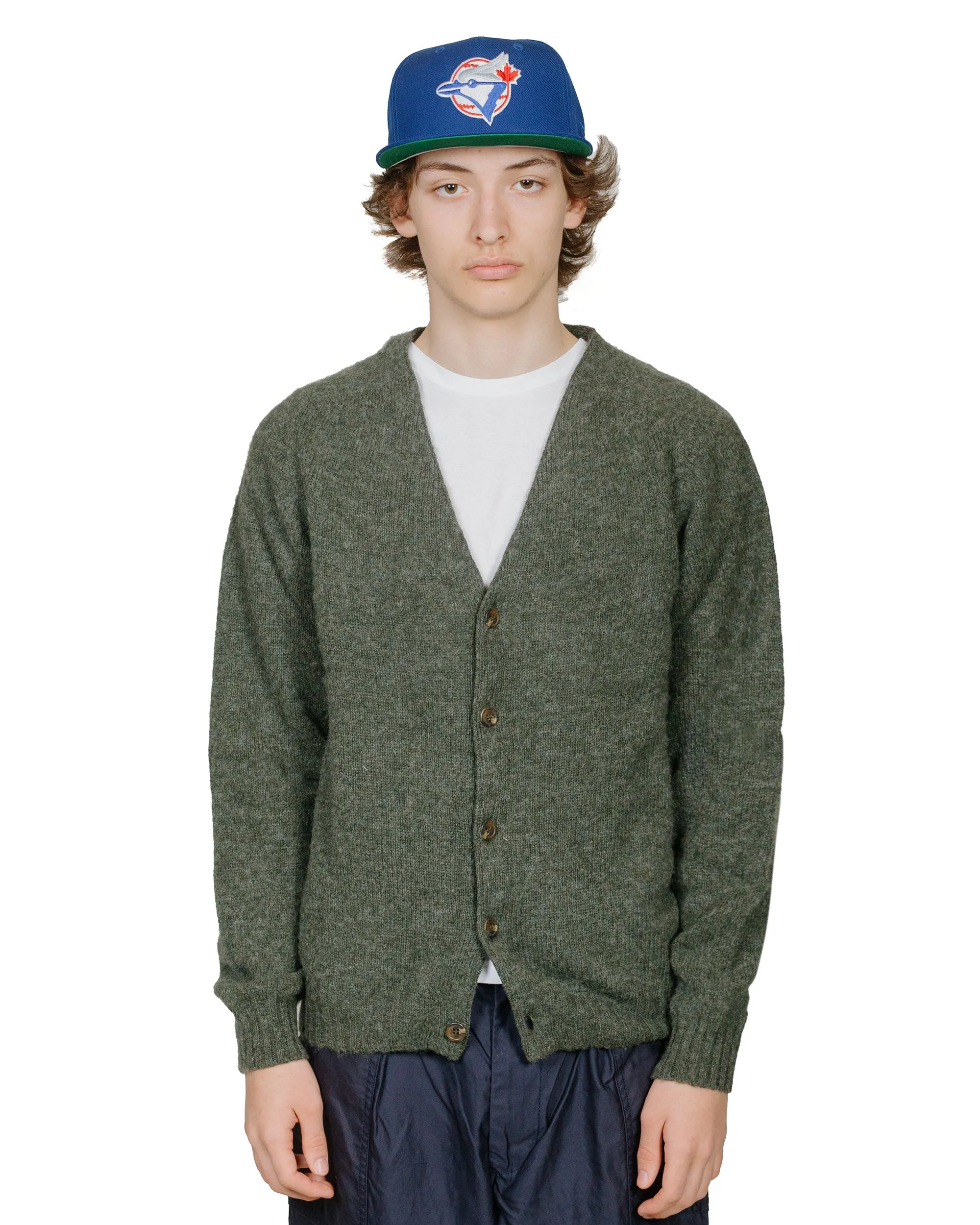 Unique Fresh Look Lost & Found Shaggy Cardigan Spruce