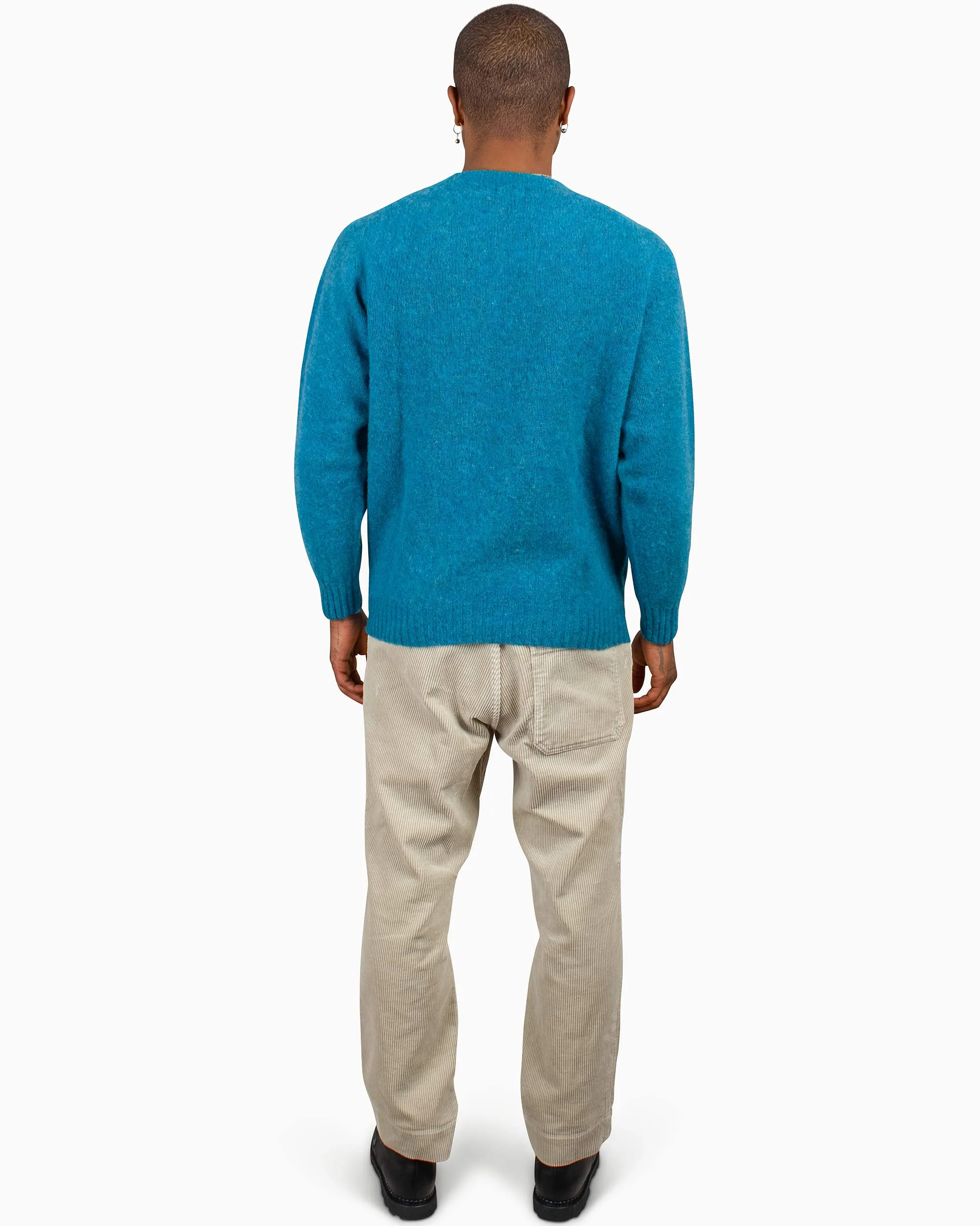 Trendy Design Lost & Found Shaggy Sweater Azure