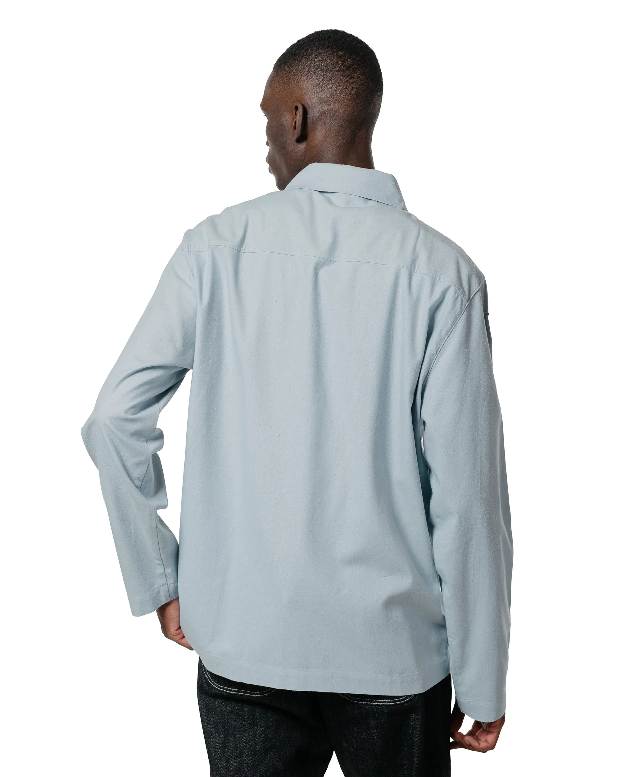 Another Aspect Another Shirt 2.1 Sky Blue Fast Drying Ruffle Edge