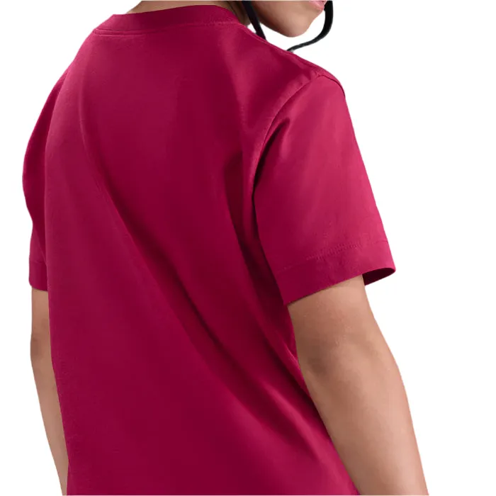 Nike Youth Barcelona 25/26 Swoosh T-Shirt (Noble Red) Solid Color