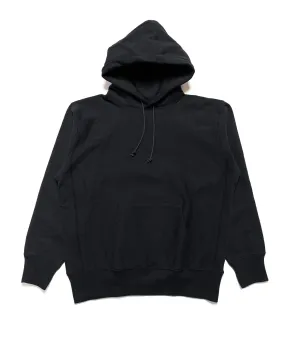 Cool Essentials Smart Fashion The Real McCoy's MC20113 Heavyweight Hooded Sweatshirt Black