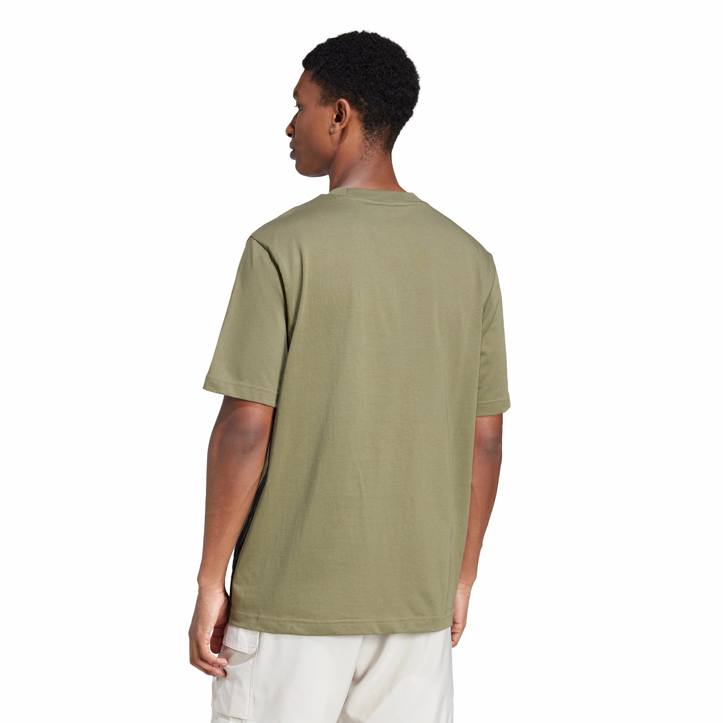 No Shrink Fabric Essentials 3-Stripes Single Jersey T-shirt