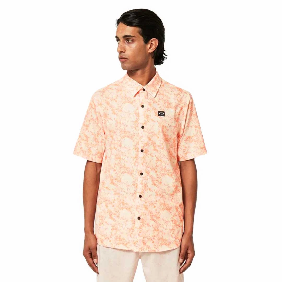 Lightweight Gear Training Ready Oakley - Men's Sand Camo Woven Short Sleeve Shirt (FOA404369 9SD)