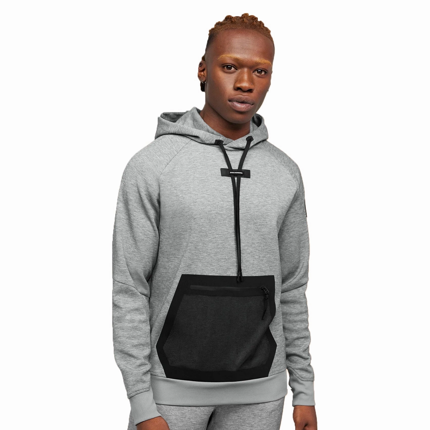 Moisture Wicking Fabric Breathable Softshell Layer Mens On Running Hoodie