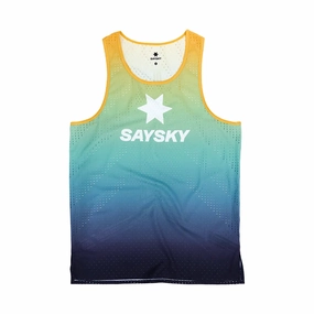 Chic Style Trend Perfectly Fit Mens Saysky Drip Dye Flow Air Singlet