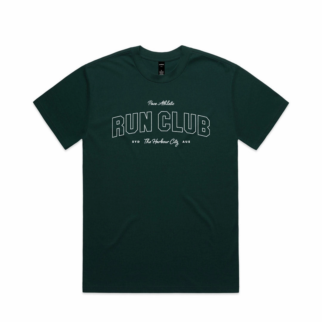Mens Pace Athletic Run Club Tee Zero Waste Production